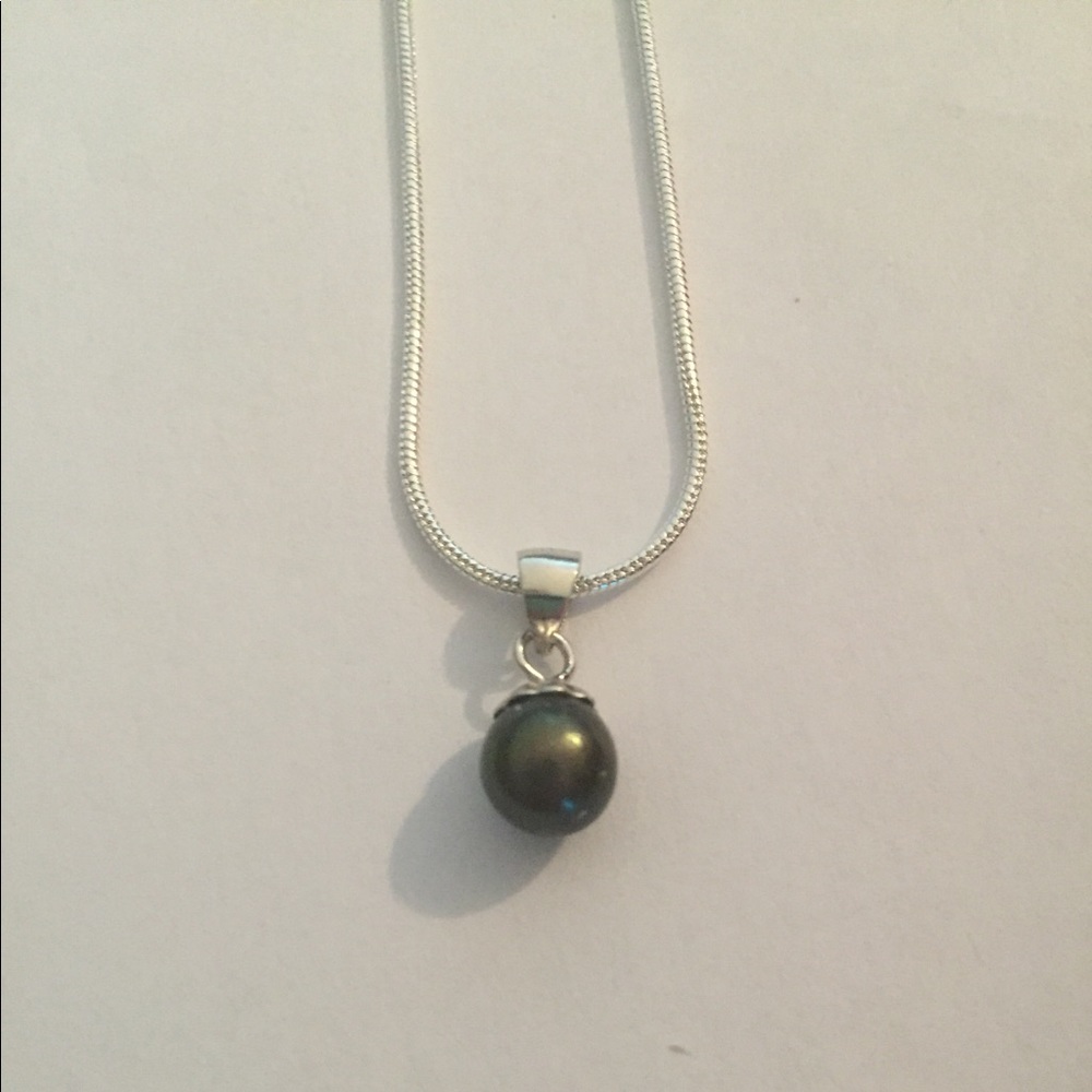 Pearl Drop Pendant ,Butterfly Pearl Pendant